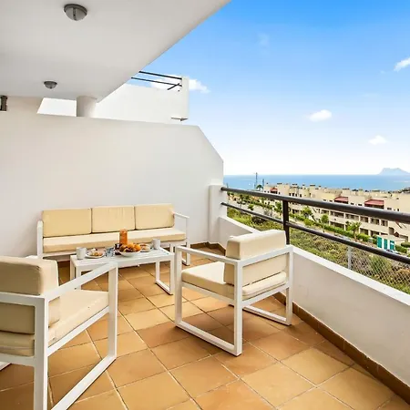 Manilva Townhouse With Spectacular Views Of Gibraltar Villa Buitenkant foto