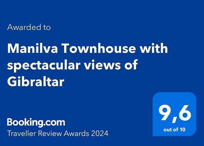 Manilva Townhouse With Spectacular Views Of Gibraltar